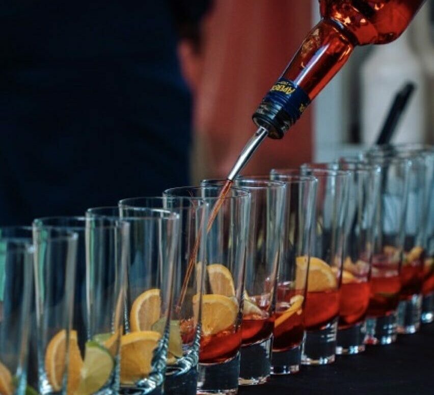 Image d'un début de cocktail