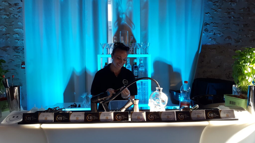 Barman en soirée
